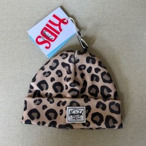 Herschel Supply Co. Baby Beanie Leopard Print NWT